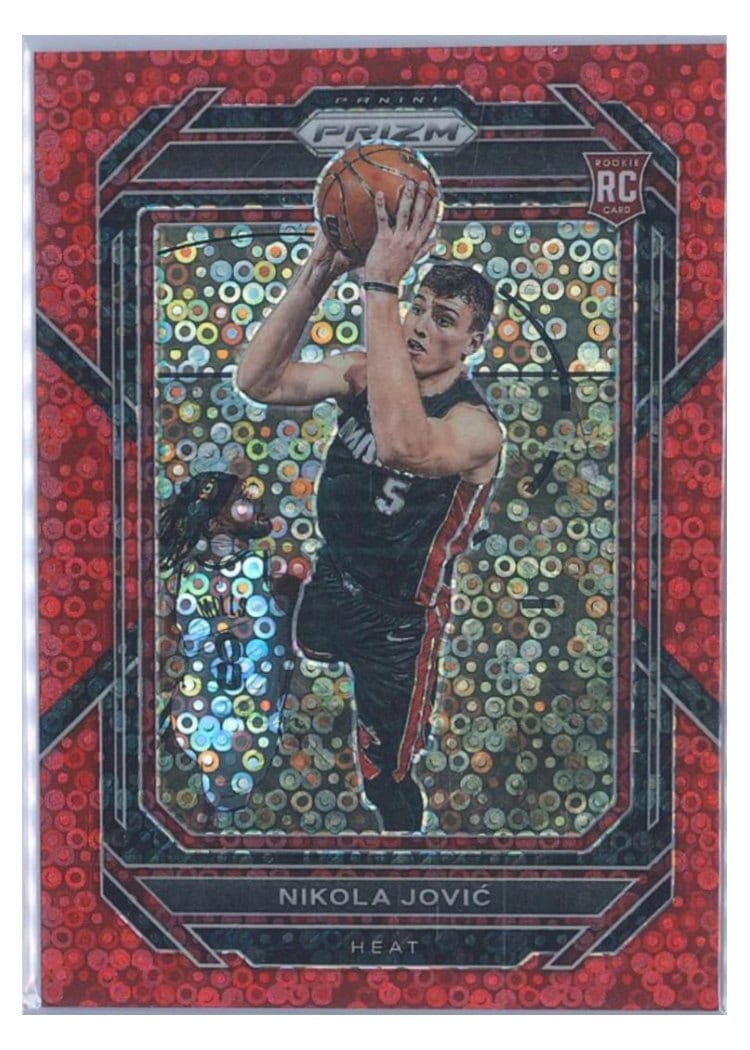 2022-23 Panini Prizm Base Set Nikola Jovic #236 card