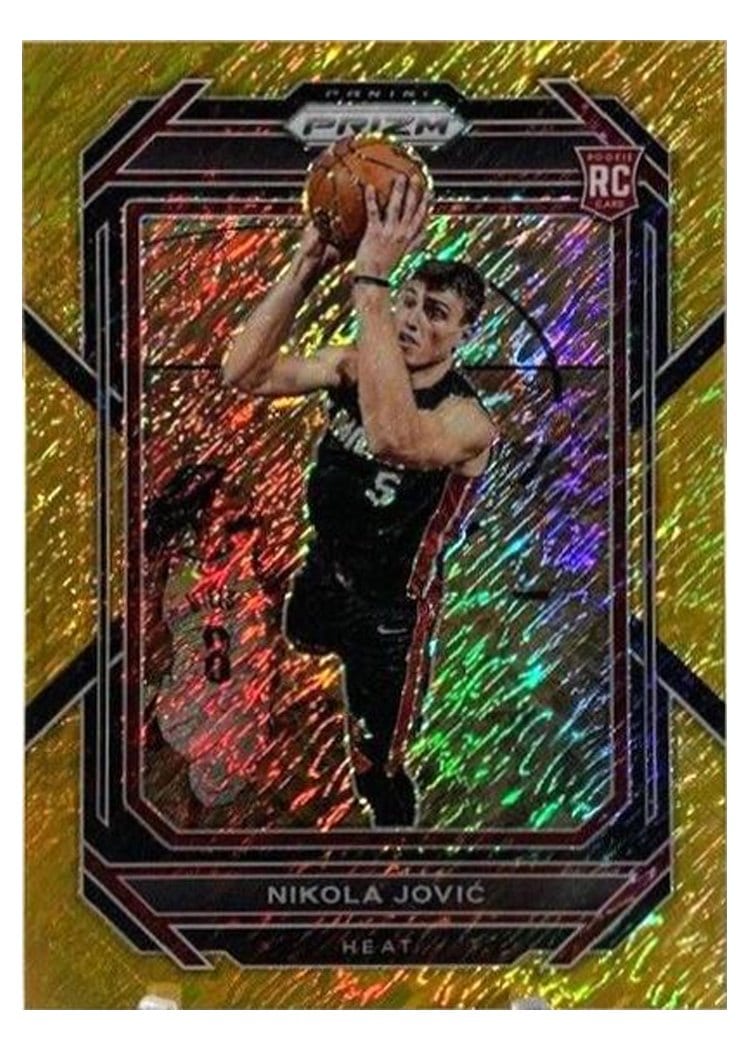 2022-23 Panini Prizm Base Set Nikola Jovic #236 card