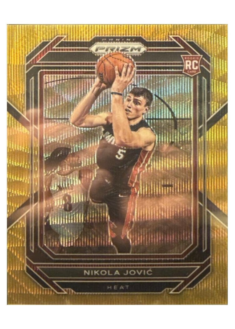 2022-23 Panini Prizm Base Set Nikola Jovic #236 card