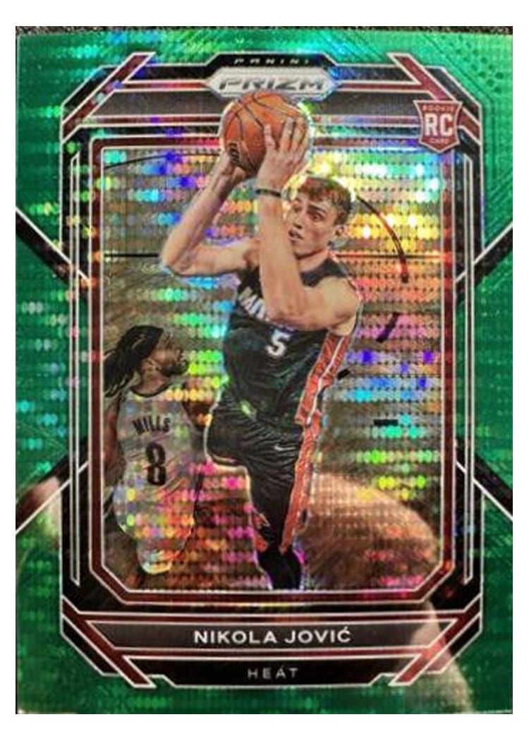 2022-23 Panini Prizm Base Set Nikola Jovic #236 card