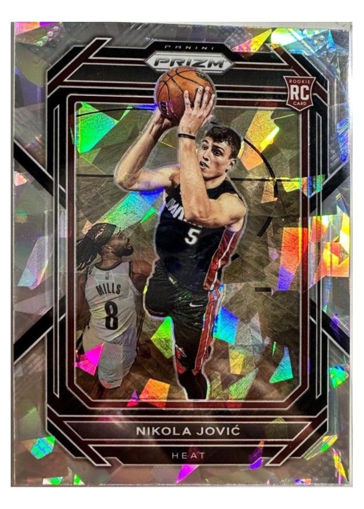2022-23 Panini Prizm Base Set Nikola Jovic #236 card