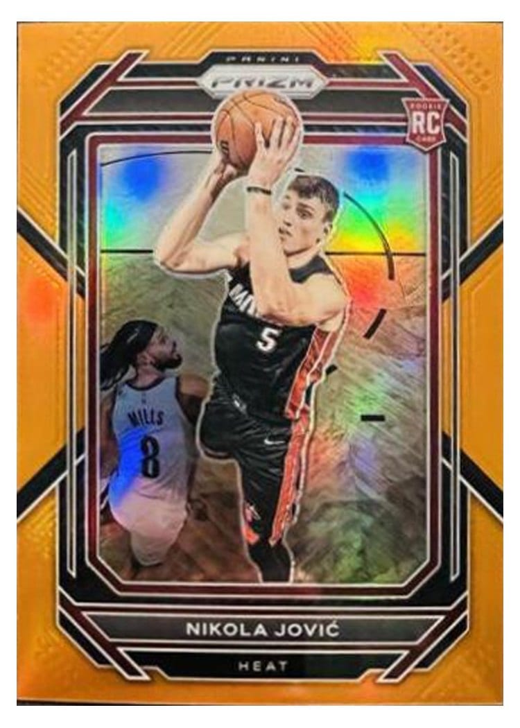 2022-23 Panini Prizm Base Set Nikola Jovic #236 card