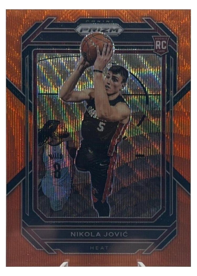 2022-23 Panini Prizm Base Set Nikola Jovic #236 card