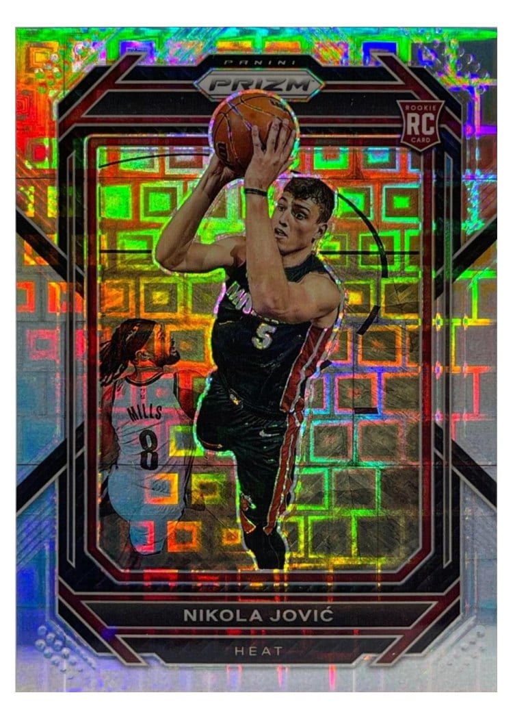 2022-23 Panini Prizm Base Set Nikola Jovic #236 card