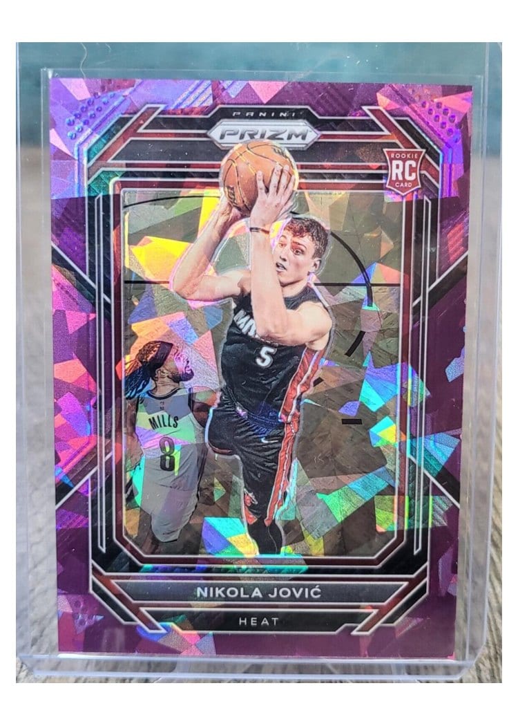 2022-23 Panini Prizm Base Set Nikola Jovic #236 card