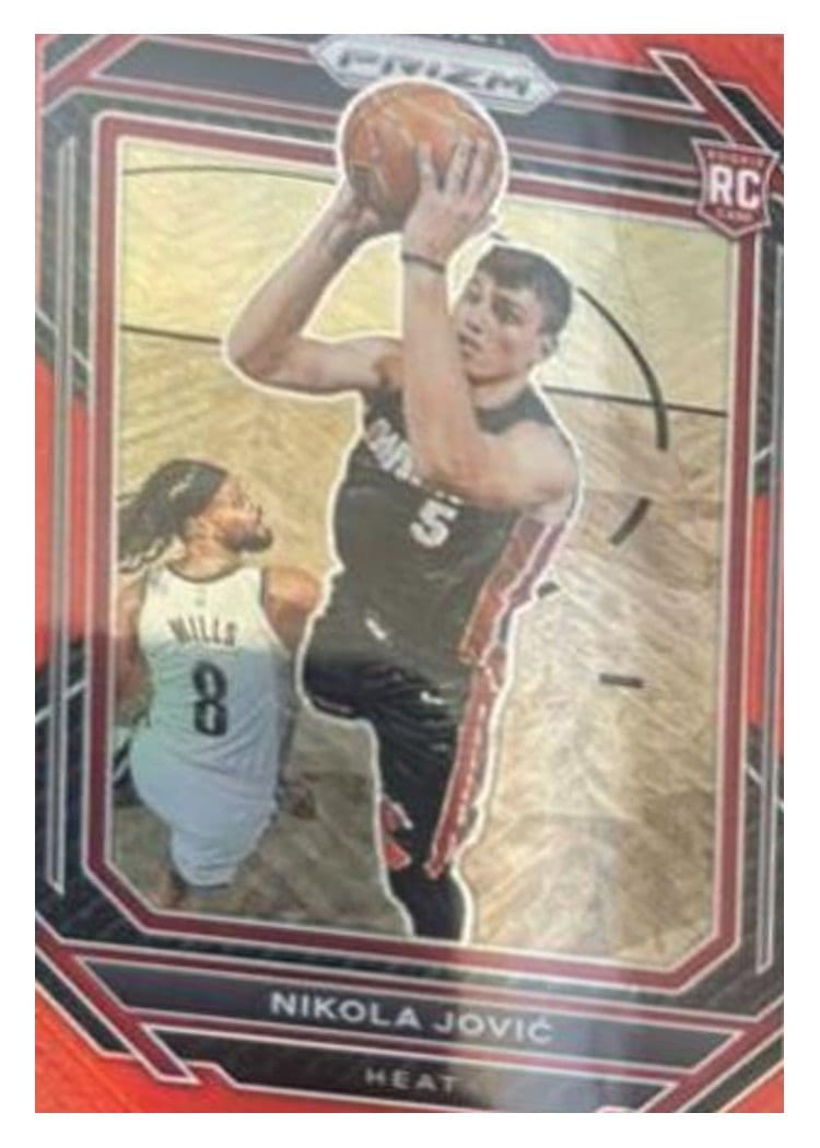 2022-23 Panini Prizm Base Set Nikola Jovic #236 card