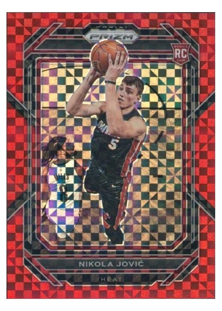 2022-23 Panini Prizm Base Set Nikola Jovic #236 card