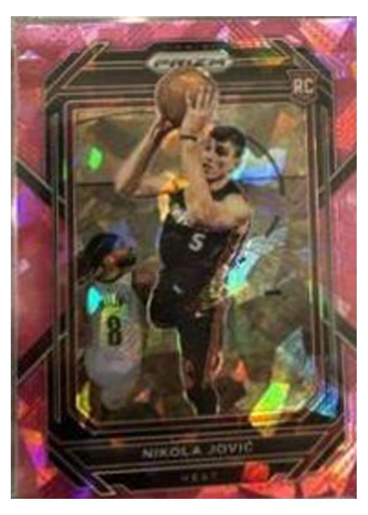 2022-23 Panini Prizm Base Set Nikola Jovic #236 card