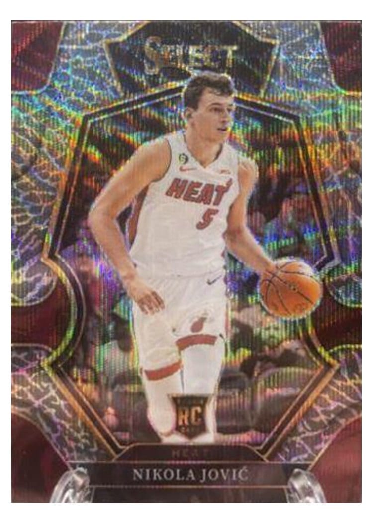 2022-23 Panini Select Base Set Nikola Jovic #170 card
