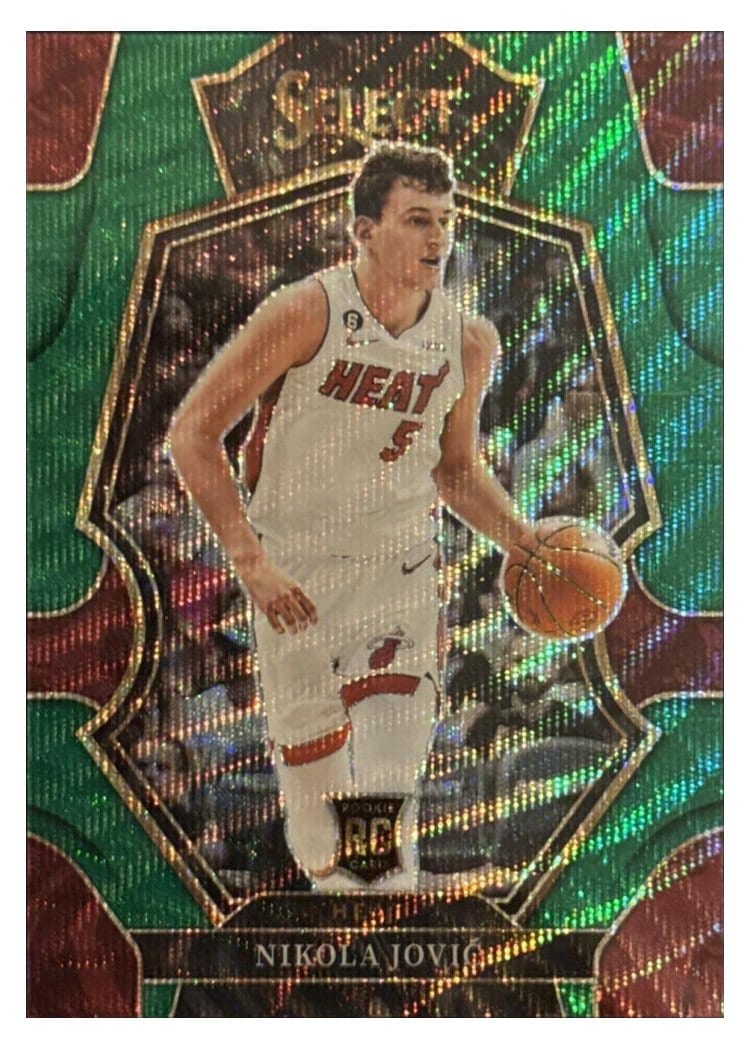 2022-23 Panini Select Base Set Nikola Jovic #170 card