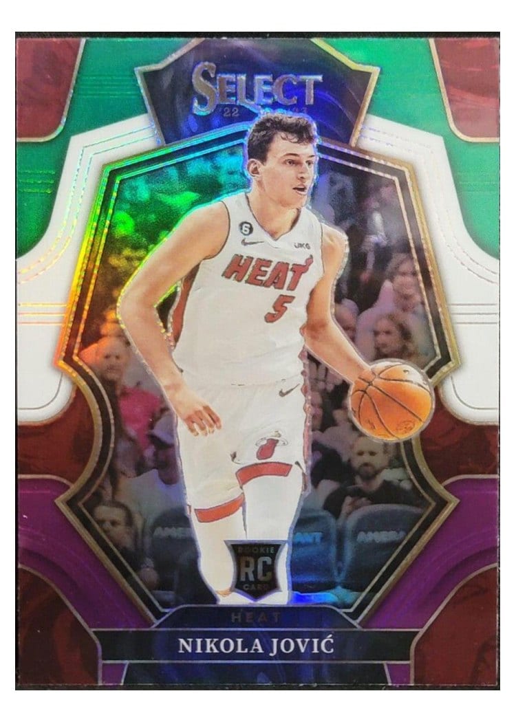2022-23 Panini Select Base Set Nikola Jovic #170 card