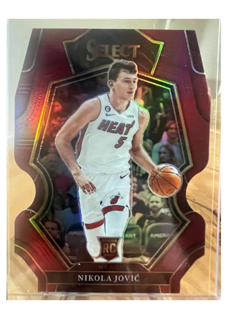 2022-23 Panini Select Base Set Nikola Jovic #170 card