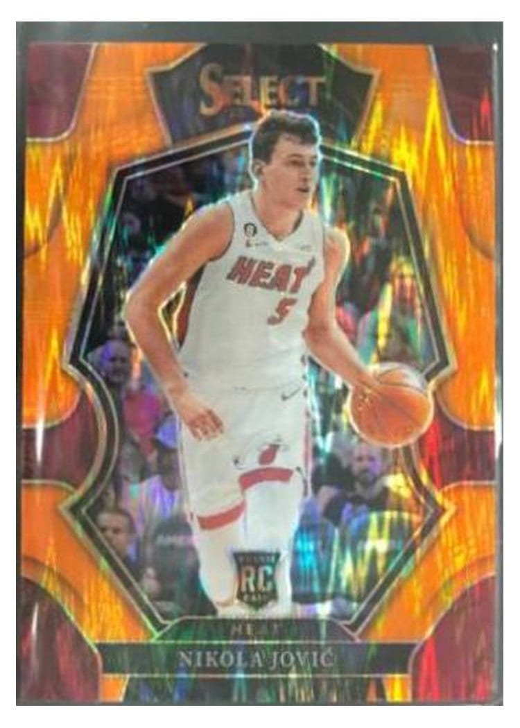 2022-23 Panini Select Base Set Nikola Jovic #170 card