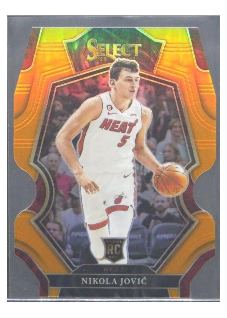2022-23 Panini Select Base Set Nikola Jovic #170 card