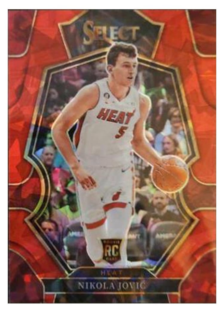 2022-23 Panini Select Base Set Nikola Jovic #170 card