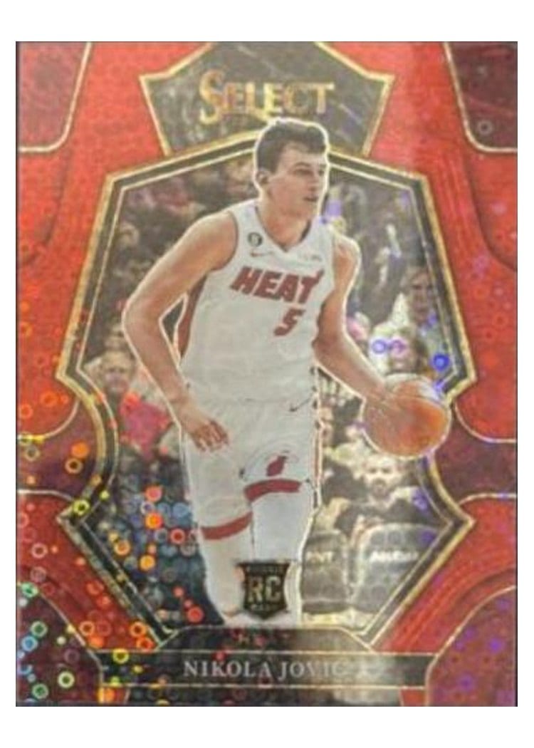 2022-23 Panini Select Base Set Nikola Jovic #170 card