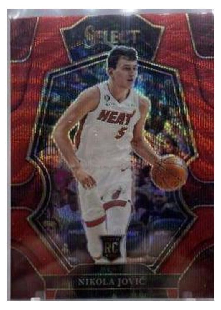 2022-23 Panini Select Base Set Nikola Jovic #170 card