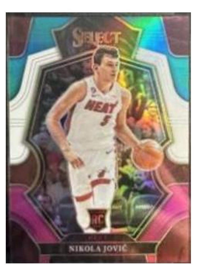 2022-23 Panini Select Base Set Nikola Jovic #170 card