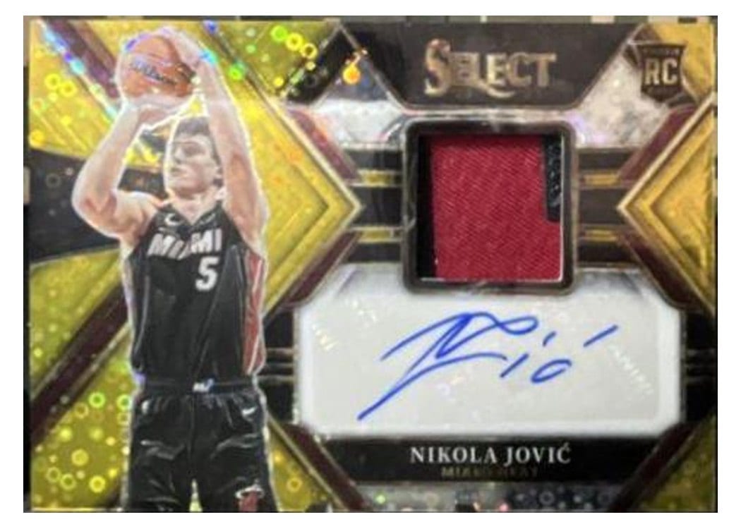 2022-23 Panini Select Base Set Nikola Jovic #270 card