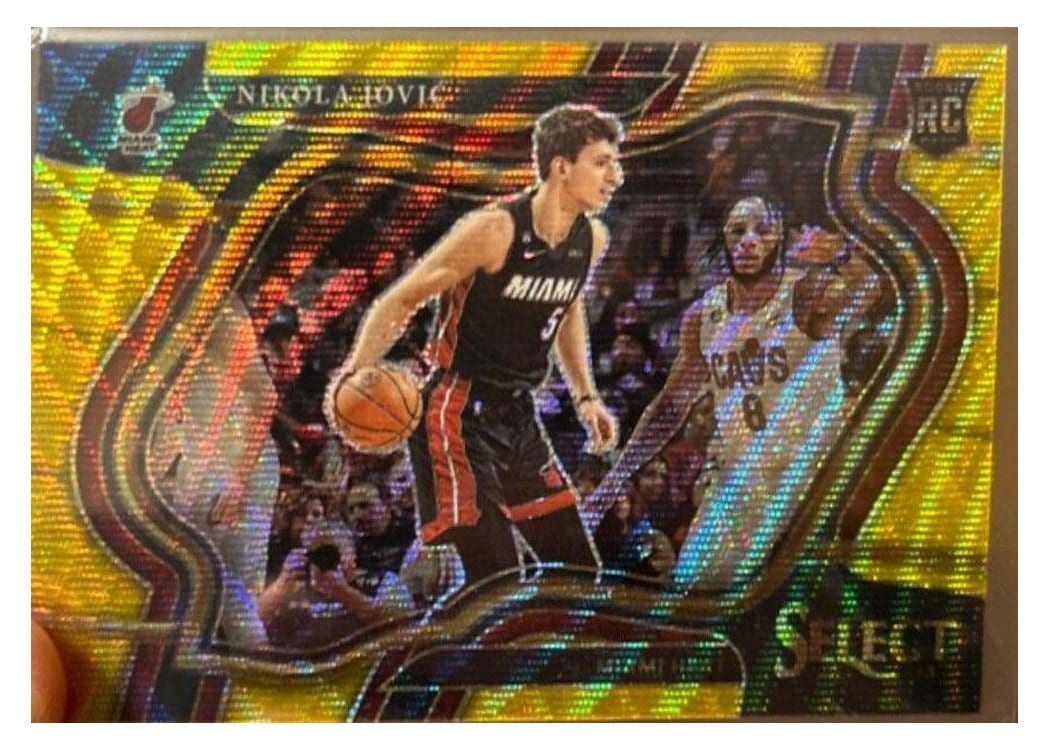 2022-23 Panini Select Base Set Nikola Jovic #270 card