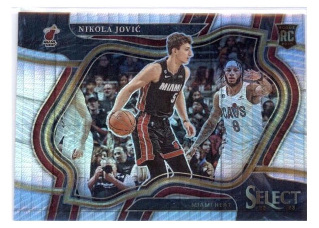 2022-23 Panini Select Base Set Nikola Jovic #270 card