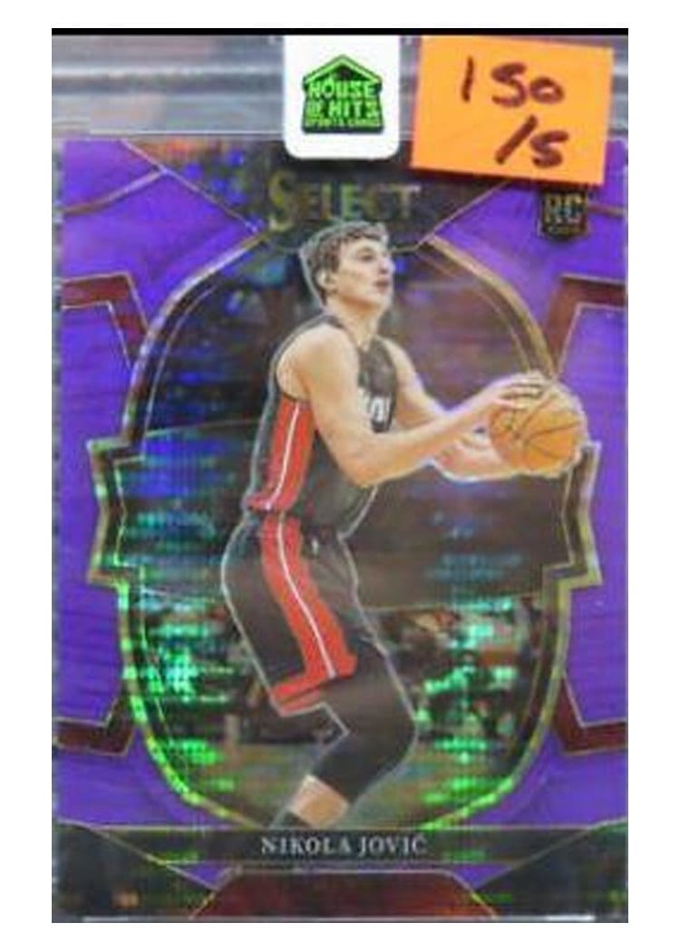 2022-23 Panini Select Base Set Nikola Jovic #270 card