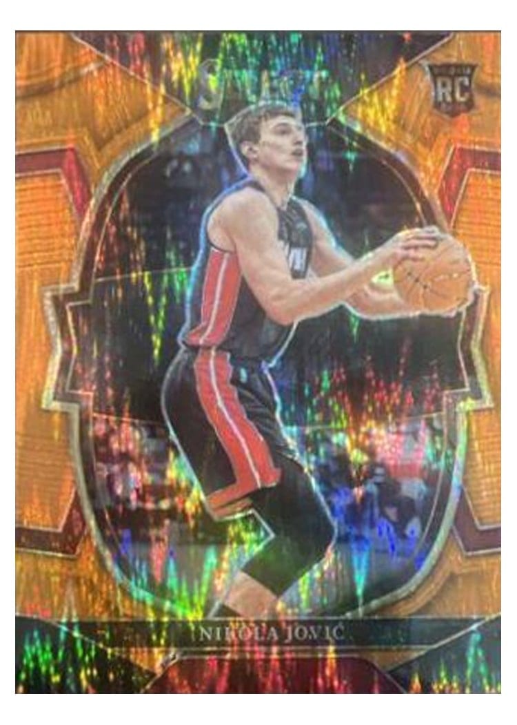 2022-23 Panini Select Base Set Nikola Jovic #270 card