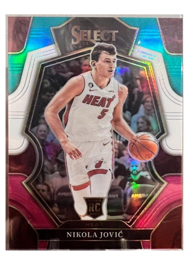 2022-23 Panini Select Base Set Nikola Jovic #270 card