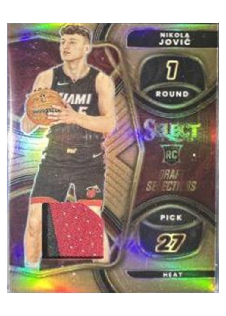 2022 Panini Select Nikola Jovic #91 card