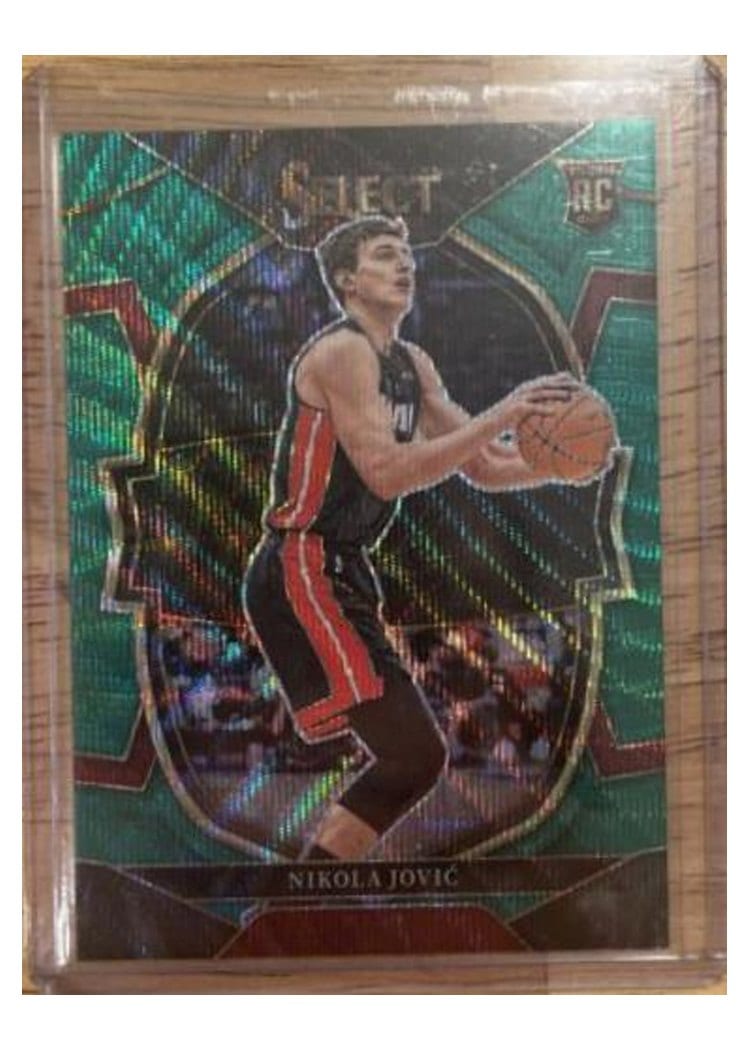 2022 Panini Select Nikola Jovic #91 card