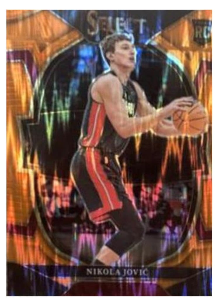 2022 Panini Select Nikola Jovic #91 card