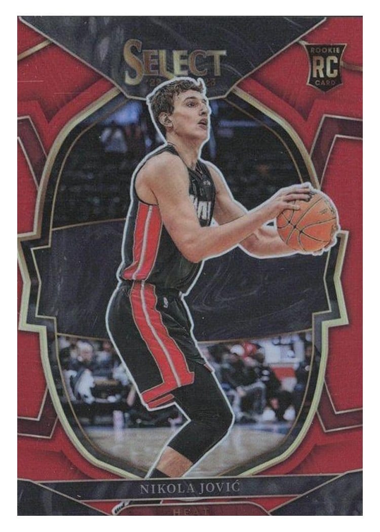 2022 Panini Select Nikola Jovic #91 card