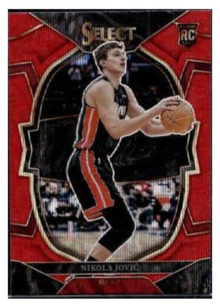 2022 Panini Select Nikola Jovic #91 card