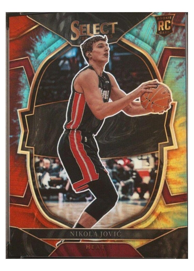 2022 Panini Select Nikola Jovic #91 card