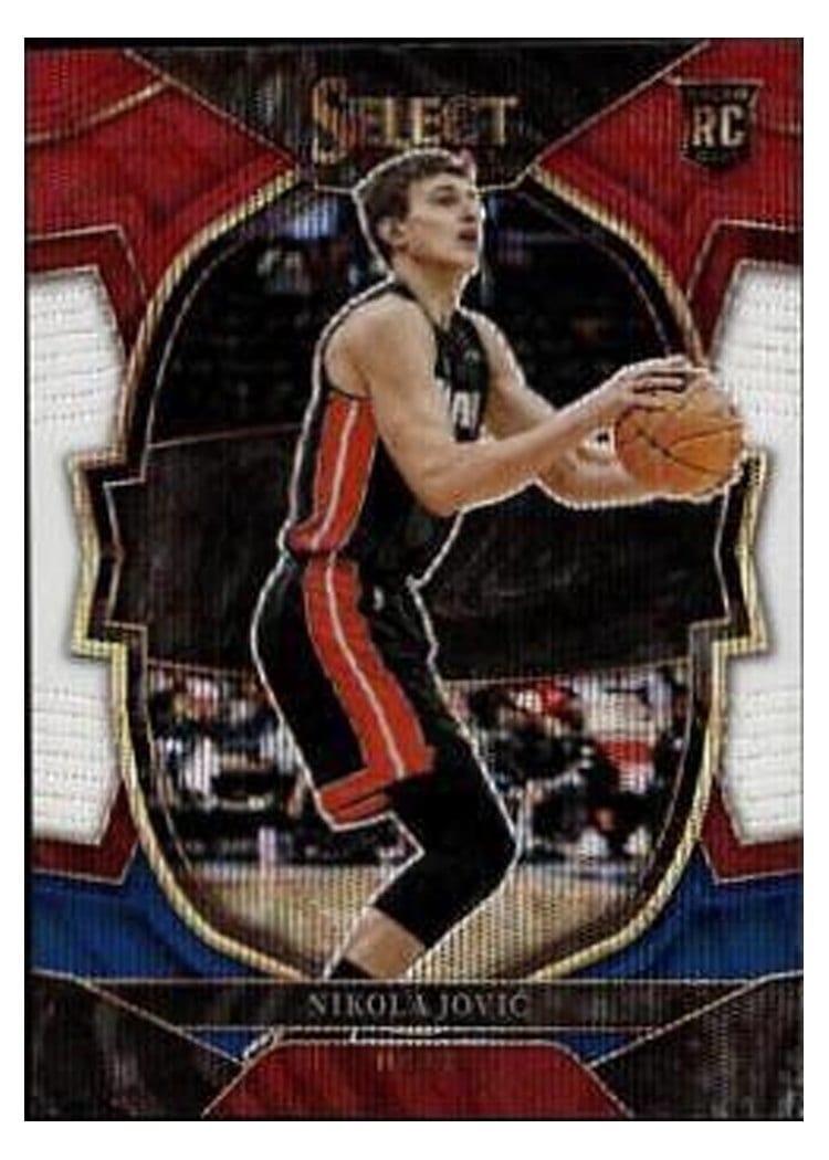 2022 Panini Select Nikola Jovic #91 card