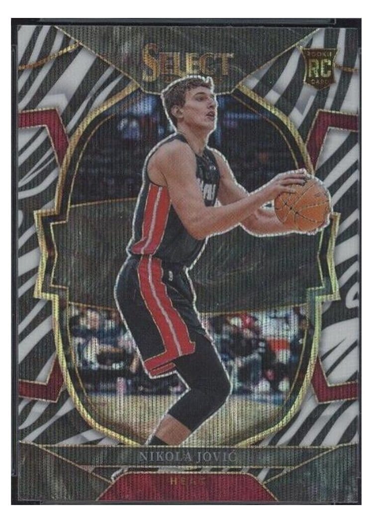 2022 Panini Select Nikola Jovic #91 card