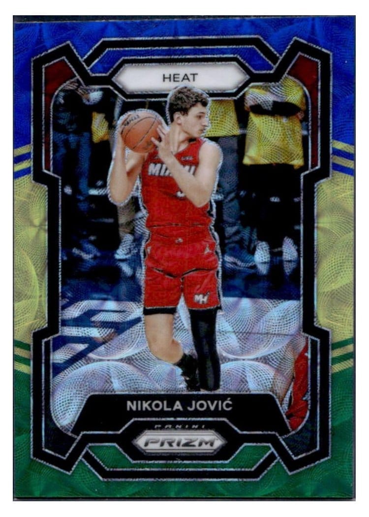 2023-24 Panini Prizm Base Set Nikola Jovic #121 card