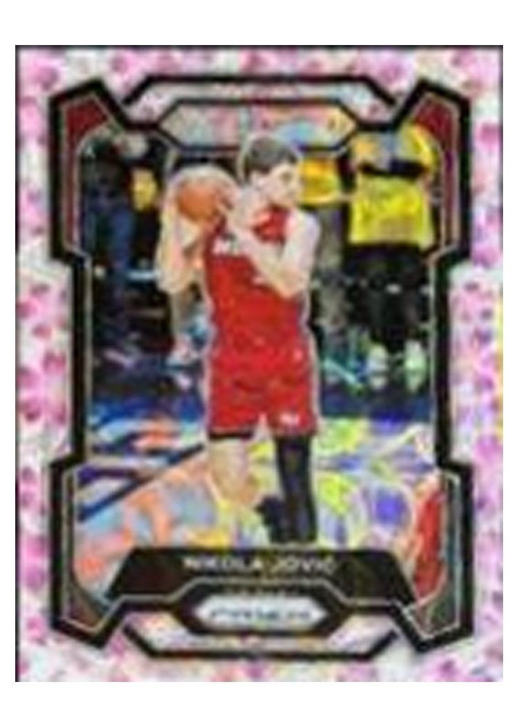 2023-24 Panini Prizm Base Set Nikola Jovic #121 card