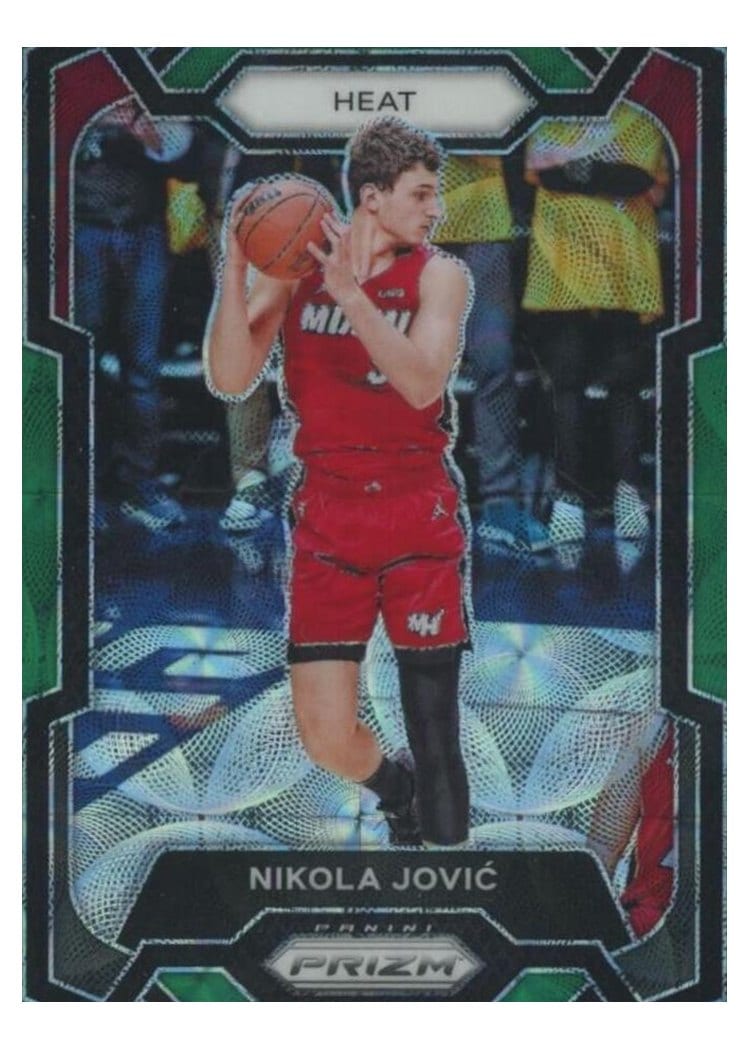 2023-24 Panini Prizm Base Set Nikola Jovic #121 card