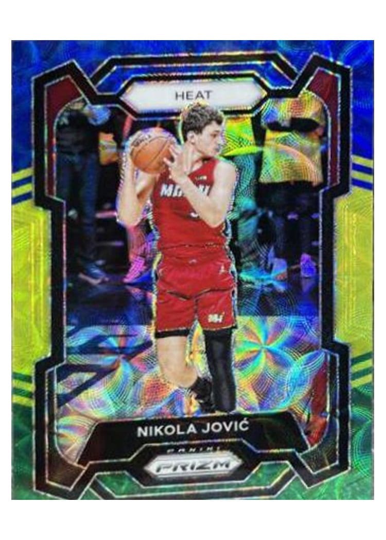 2023-24 Panini Prizm Base Set Nikola Jovic #121 card