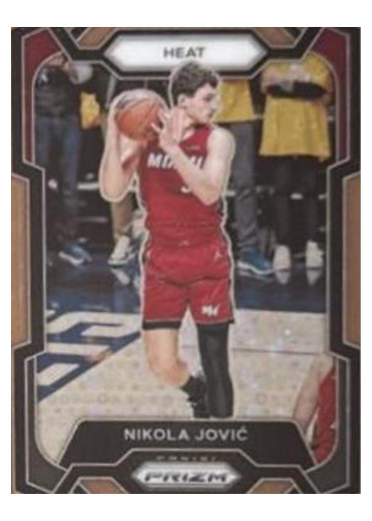 2023-24 Panini Prizm Base Set Nikola Jovic #121 card
