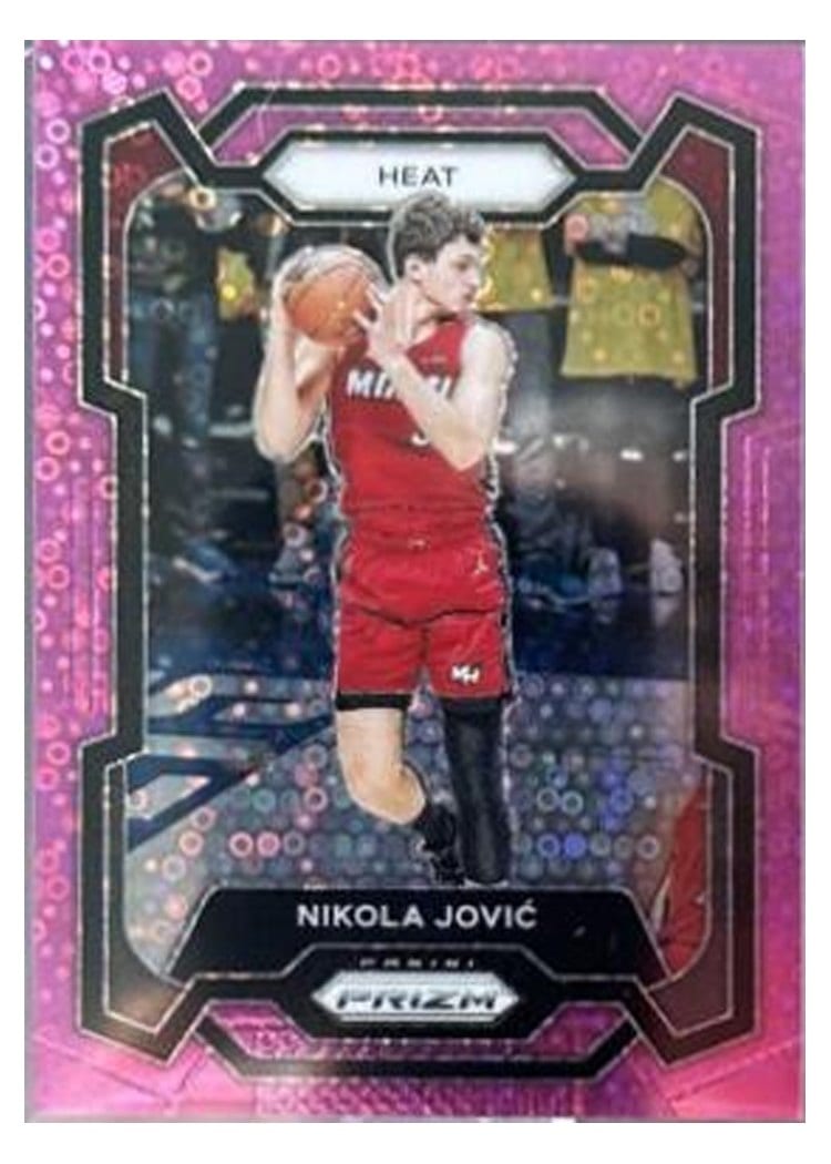 2023-24 Panini Prizm Base Set Nikola Jovic #121 card