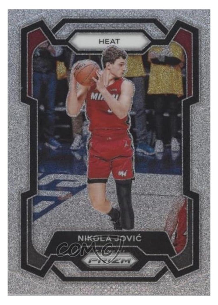 2023-24 Panini Prizm Base Set Nikola Jovic #121 card