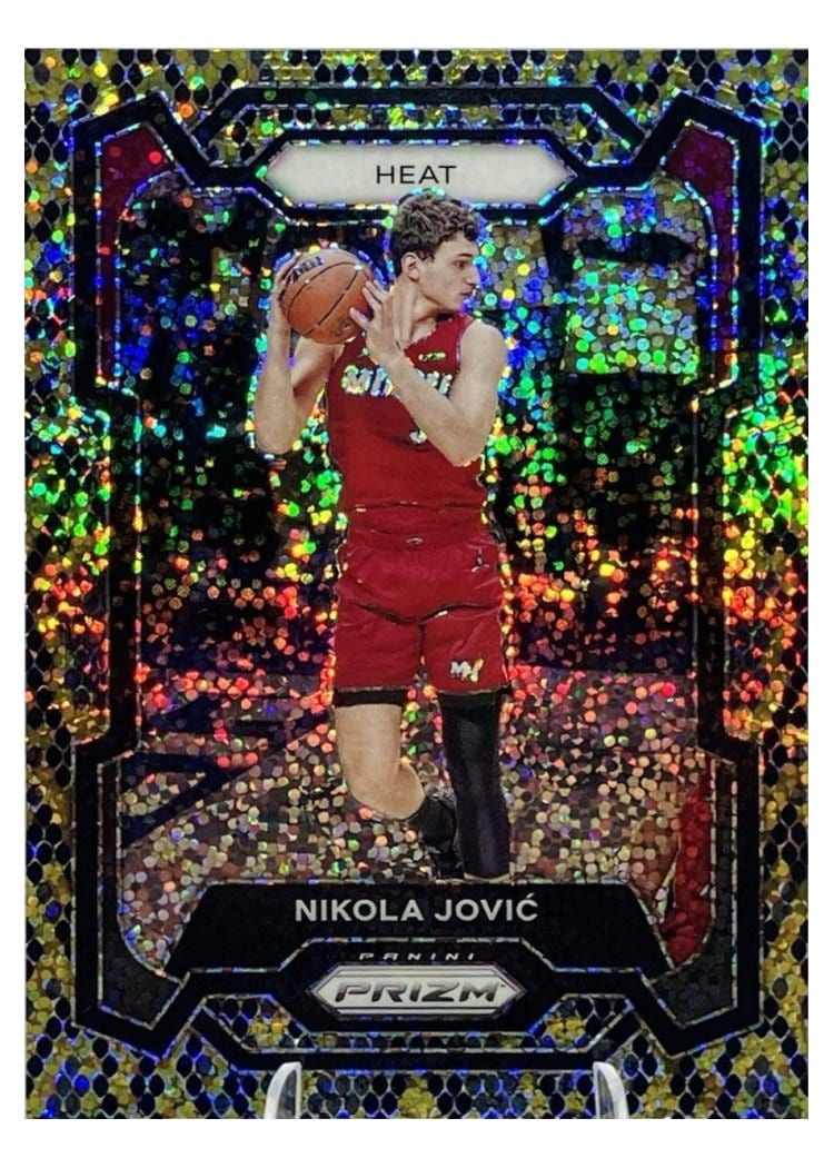 2023-24 Panini Prizm Base Set Nikola Jovic #121 card