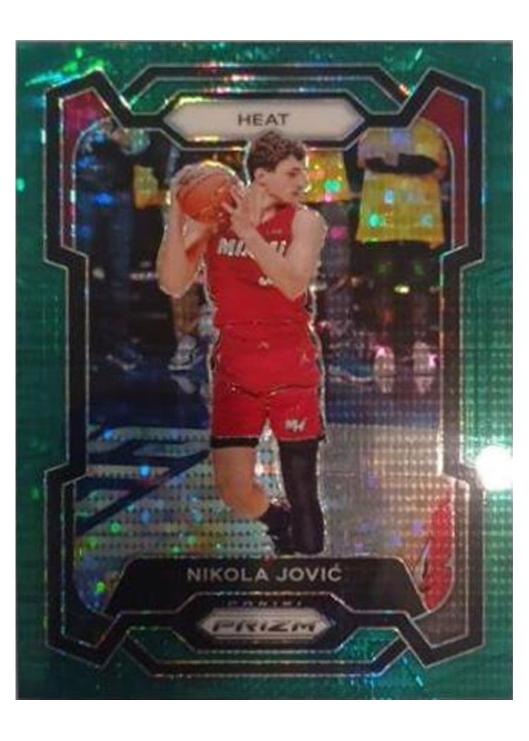 2023-24 Panini Prizm Base Set Nikola Jovic #121 card
