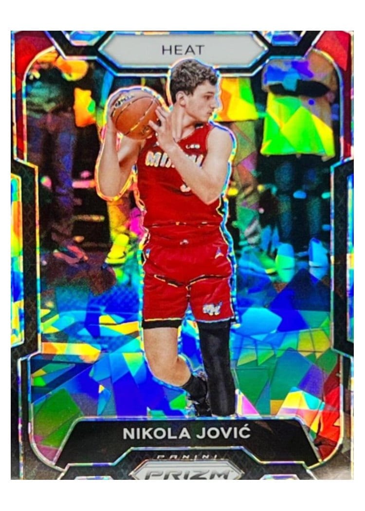2023-24 Panini Prizm Base Set Nikola Jovic #121 card