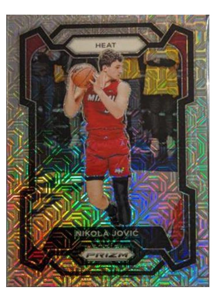 2023-24 Panini Prizm Base Set Nikola Jovic #121 card