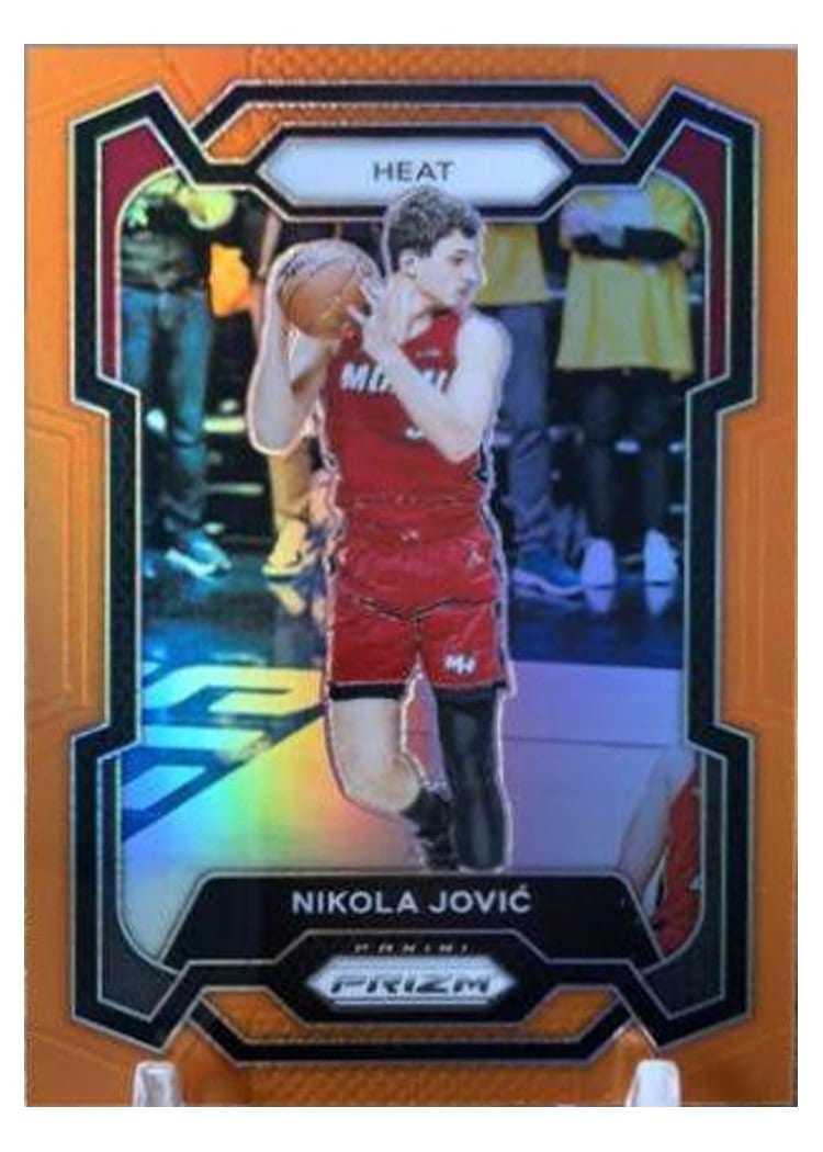 2023-24 Panini Prizm Base Set Nikola Jovic #121 card