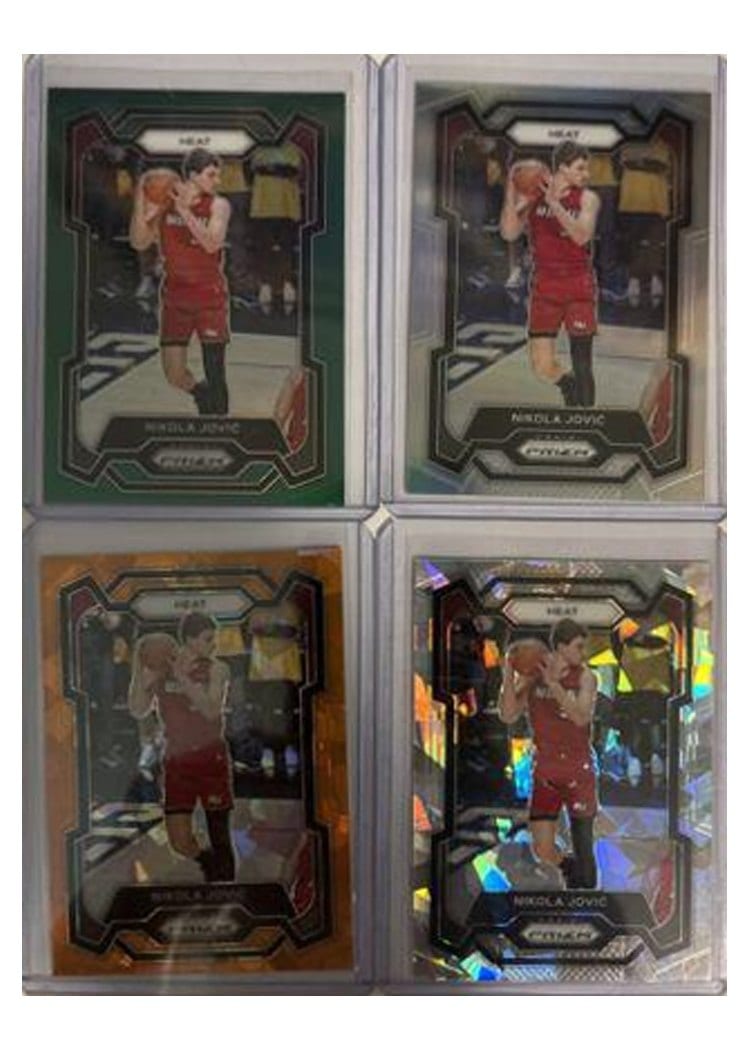 2023-24 Panini Prizm Base Set Nikola Jovic #121 card