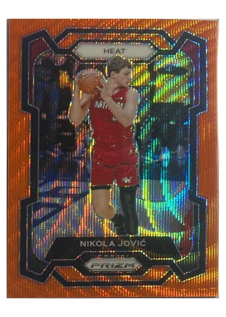 2023-24 Panini Prizm Base Set Nikola Jovic #121 card